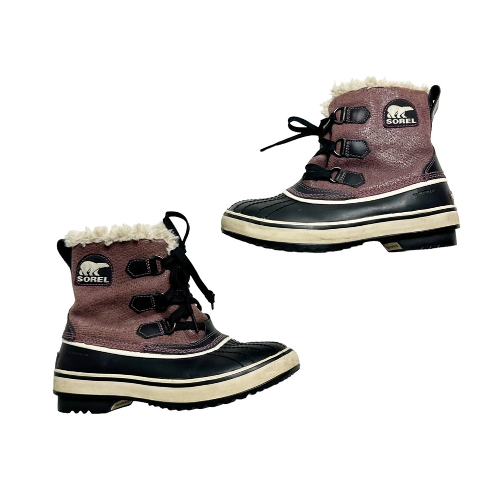 Sorel Tivoli faux fur lined winter snow boots